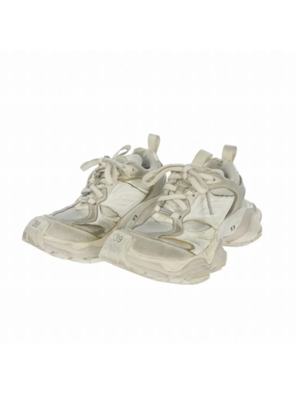 Balenciaga Cargo Vintage Wash Sneakers